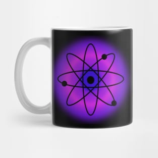 Atom Symbol Purple Mug